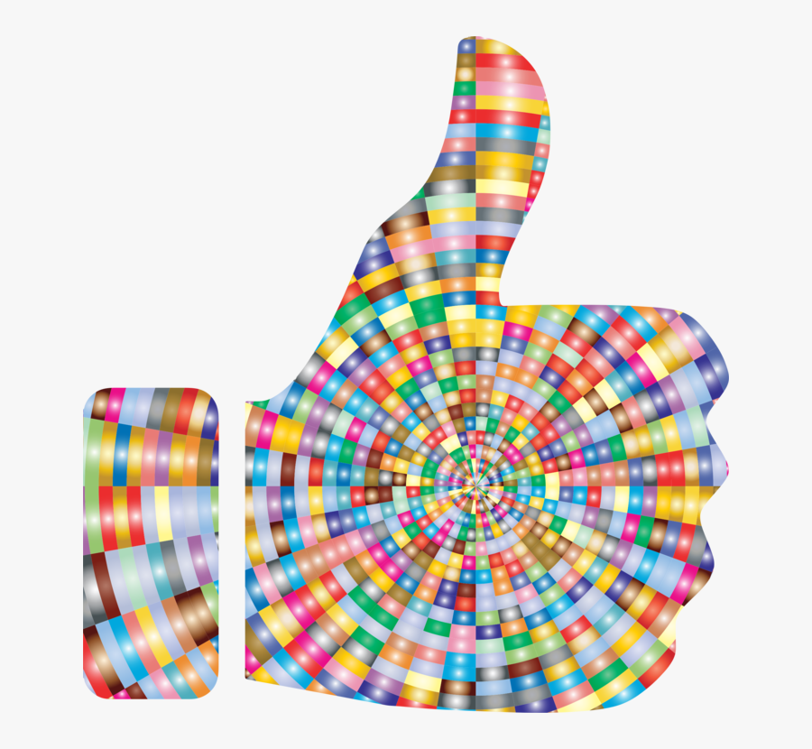 Line,thumb Signal,thumb - Circle, Transparent Clipart