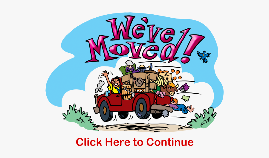 We"ve Moved - We Ve Moved Cartoon, Transparent Clipart