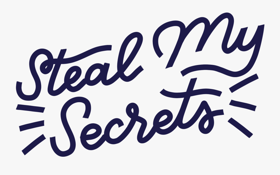 Clip Art Hand Lettering Freebies By - Calligraphy, Transparent Clipart