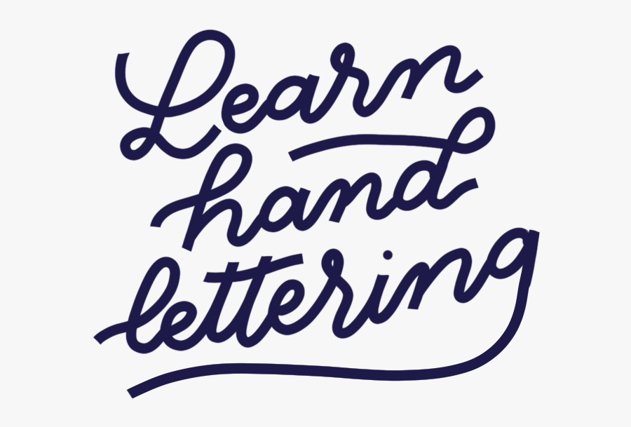 Clip Art Handlettering Co - Calligraphy, Transparent Clipart