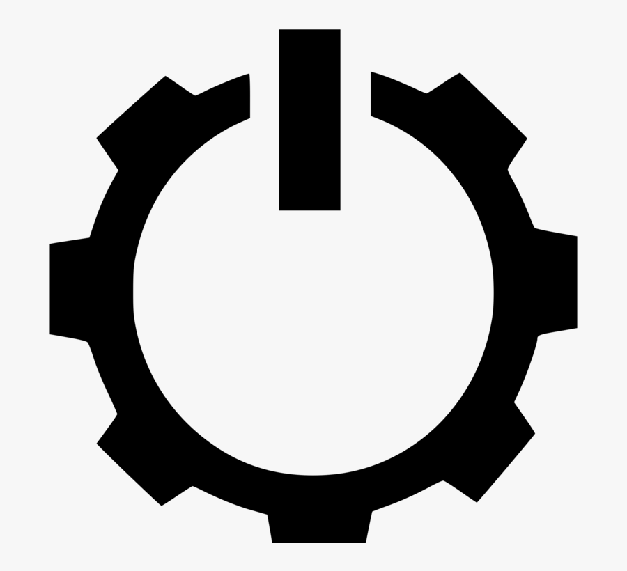 Symbol,circle,line - Transparent Background Gear Transparent, Transparent Clipart