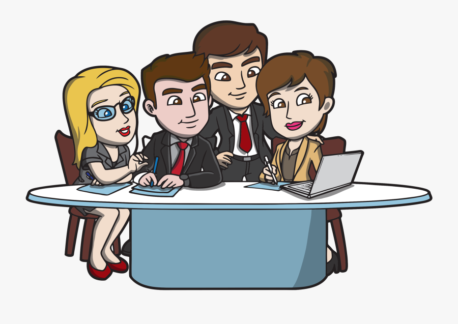 Office Workers Clip Art, Transparent Clipart