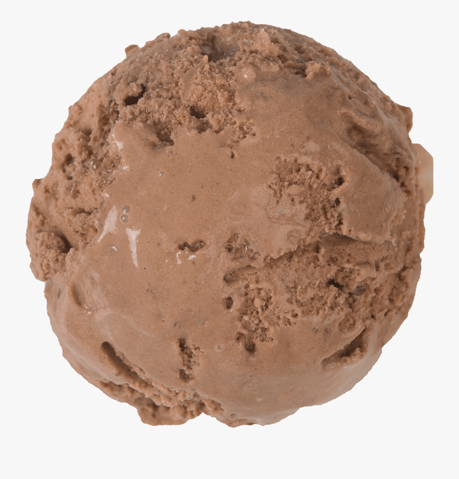 Transparent Chocolate Ice Cream Png - Chocolate Fudge Brownie Ice Cream Scoop, Transparent Clipart