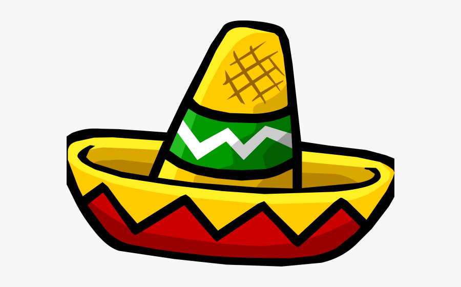 Mexican Clipart Fiesta - Transparent Background Sombrero Png, Transparent Clipart