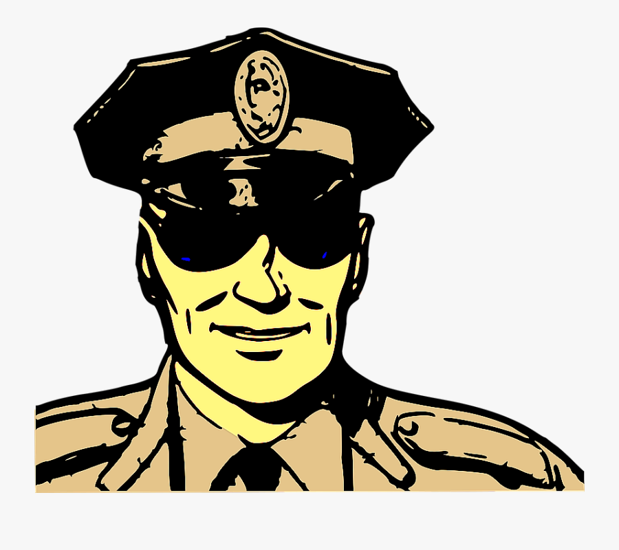 Transparent Cops And Robbers Clipart - Police Chief Clipart, Transparent Clipart