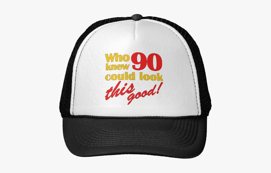 90th Birthday Hats - Dad 75th Birthday Gift Ideas, Transparent Clipart