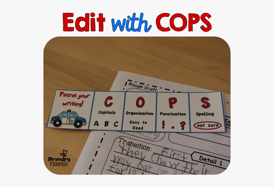 Clip Art Cops Editing Poster Cops Editing Printable , Free