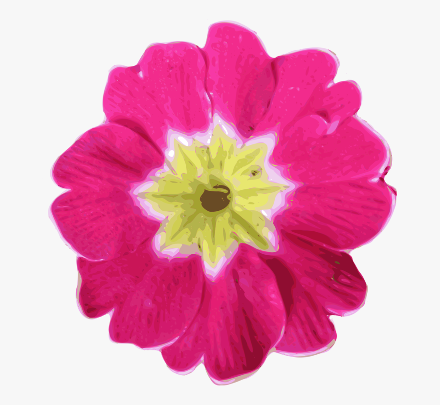 Pink Flower Clip Art, Transparent Clipart