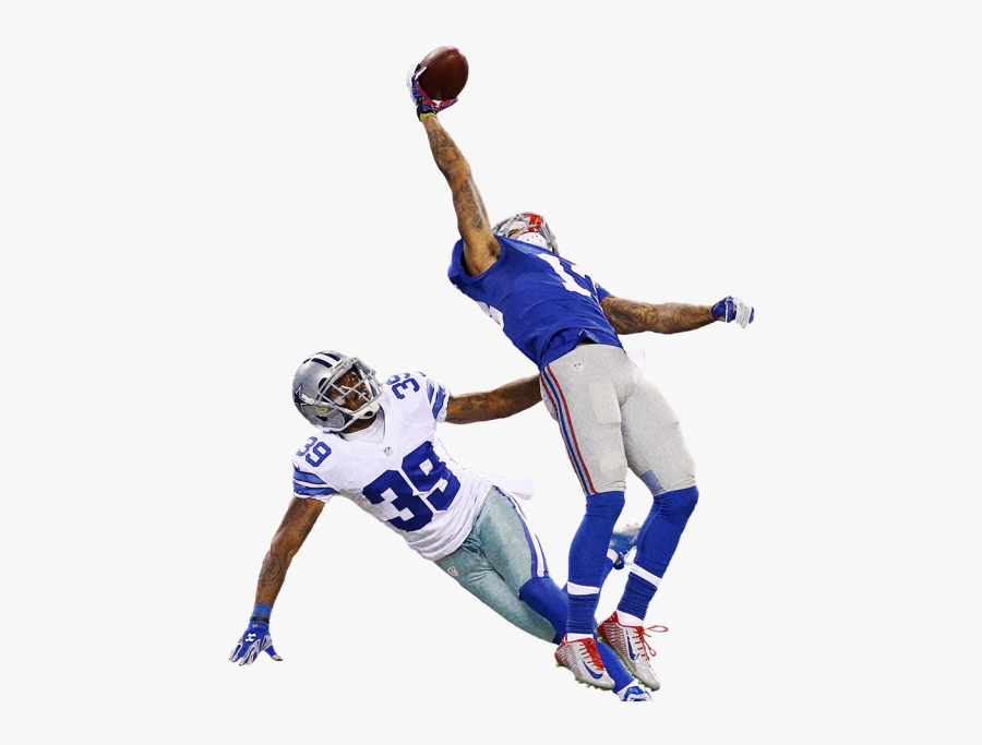 Odell Beckham Jr - Kick American Football, Transparent Clipart