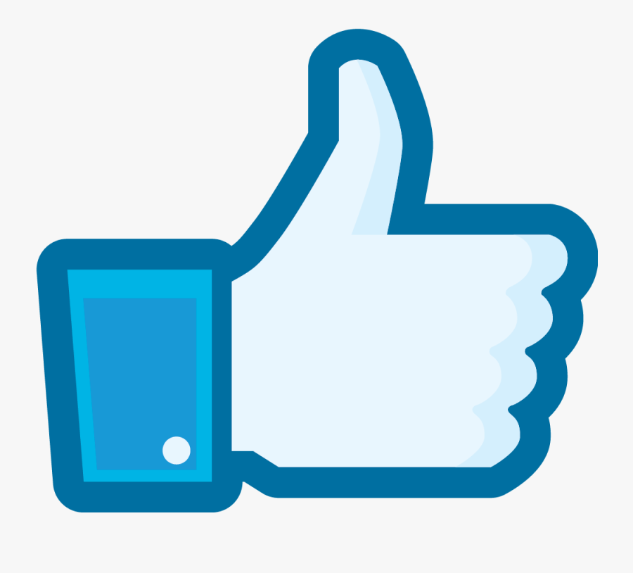 Like Us On Facebook - Like Button Icon Transparent, Transparent Clipart