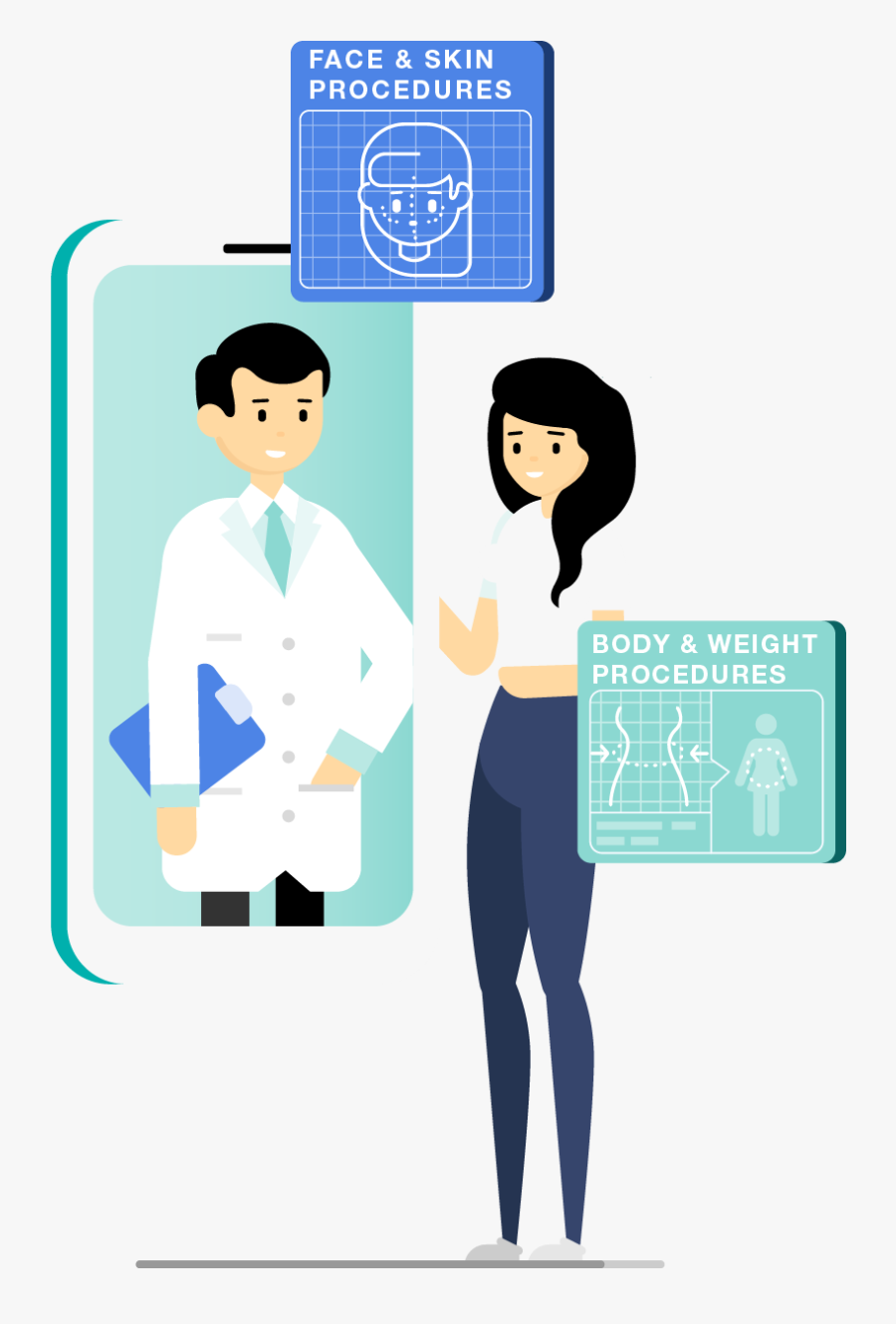 Video Consultation With Doctor, Transparent Clipart