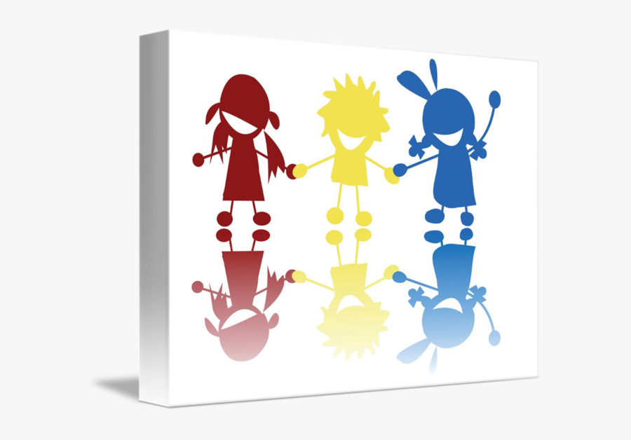 Silhouette Stock Photography Drawing - Siluetas Niños Color, Transparent Clipart