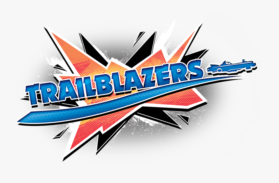 Trailblazers Video Game Logo, Transparent Clipart