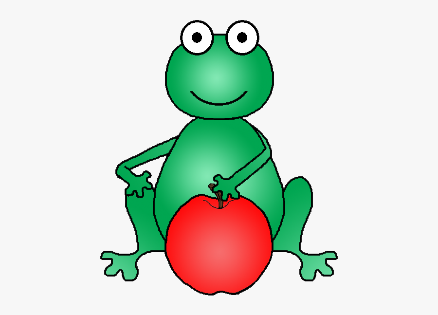 School Frog Clipart Transparent Background, Transparent Clipart