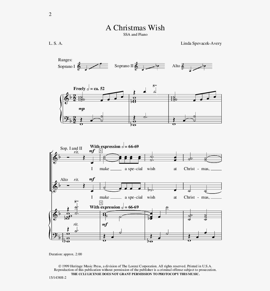Christmas Wish, A Thumbnail - Soul Bossa Nova Partition Piano, Transparent Clipart