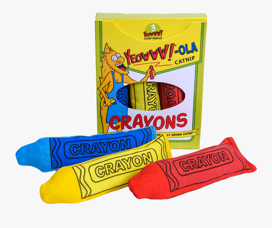 Yeowww -ola Catnip Crayons - Yeowww Catnip Crayons, Transparent Clipart