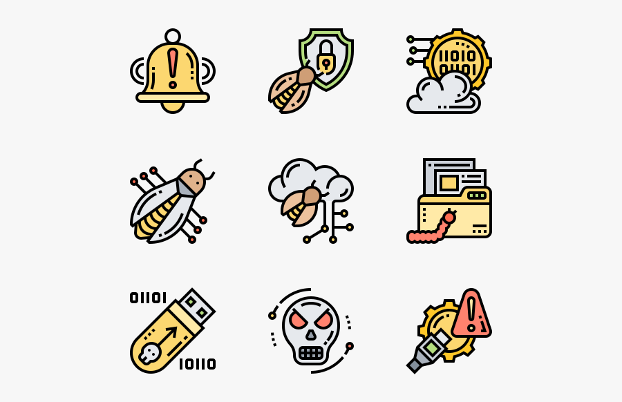 Cute Cleaning Icons, Transparent Clipart
