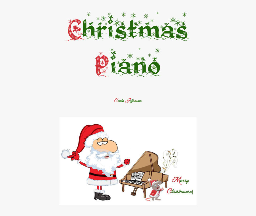 Christmas Font, Transparent Clipart