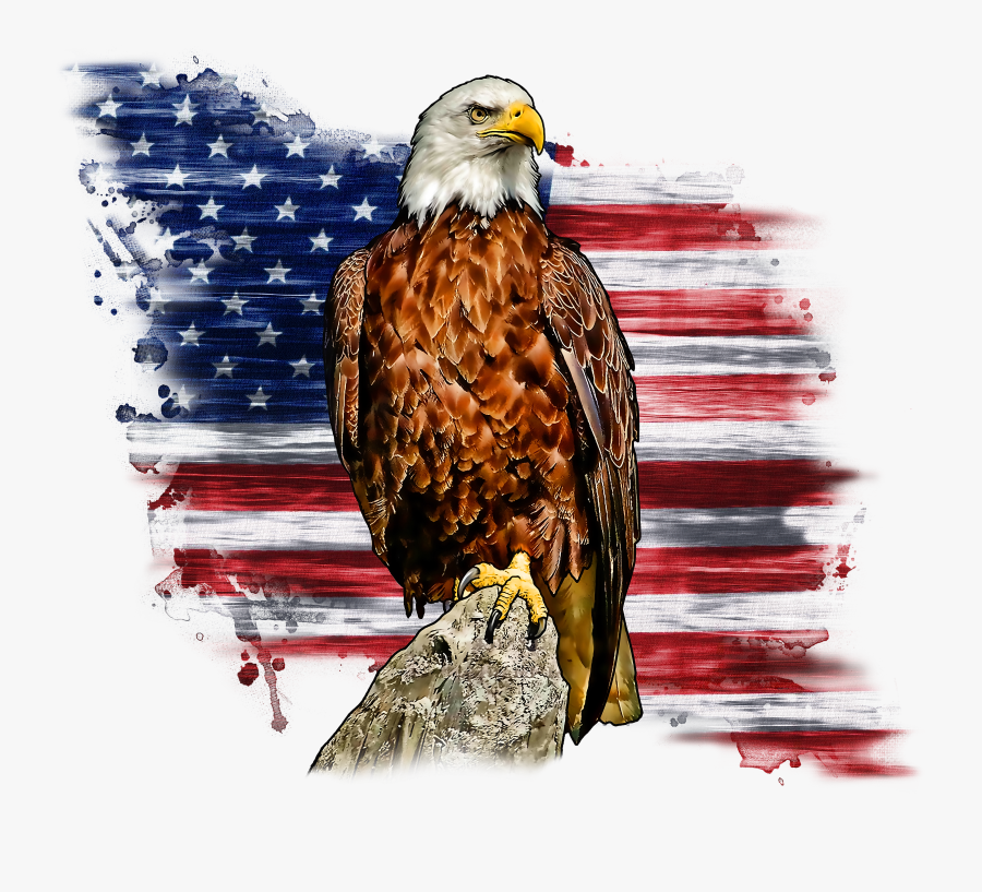 American Eagle Clip Art Black And White, Transparent Clipart