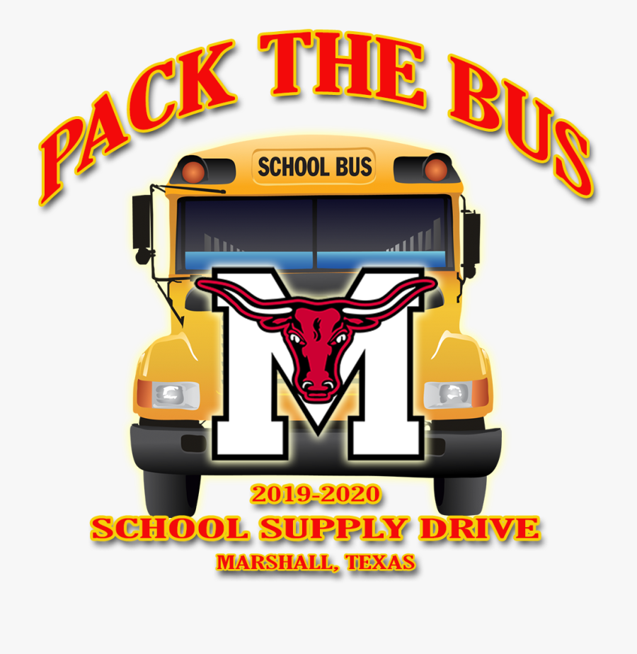 Pack The Bus - School Bus, Transparent Clipart