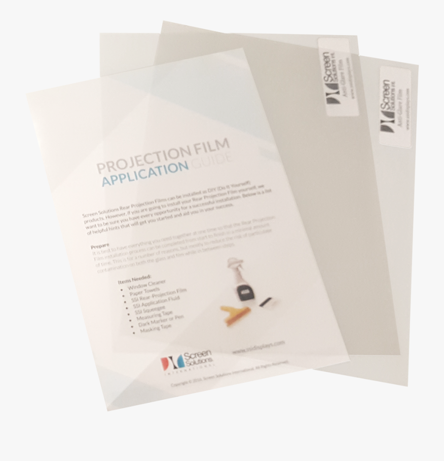 Anti Film Samples Antiglare - Graphic Design, Transparent Clipart