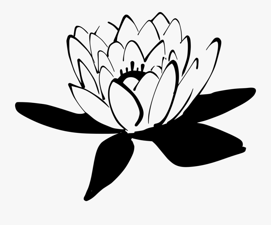 Nelum Flower Clip Art , Png Download - Flower No Background Cartoon, Transparent Clipart