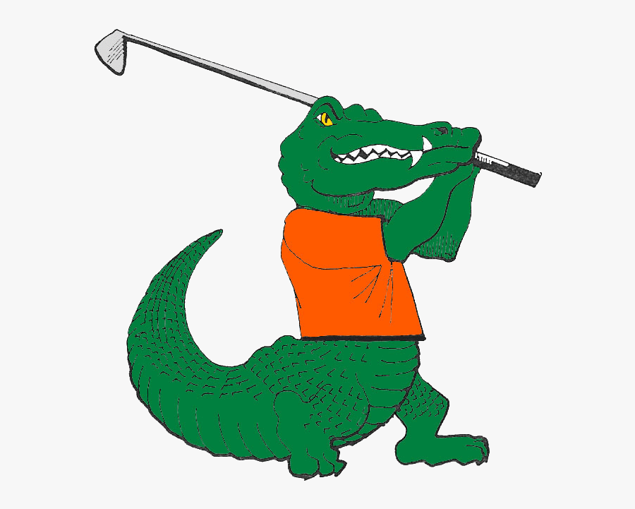 Glenview, Il- The Florida Gators Men"s Golf Team Has - Gator Golfing, Transparent Clipart