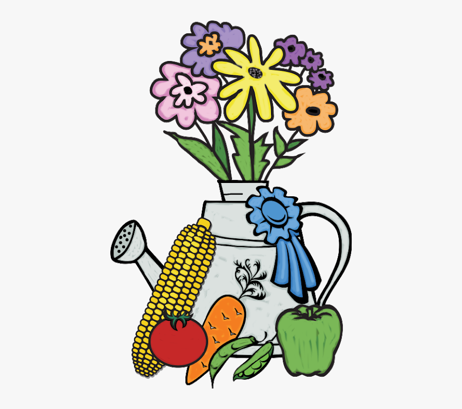 Flower And Vegetable Show, Transparent Clipart