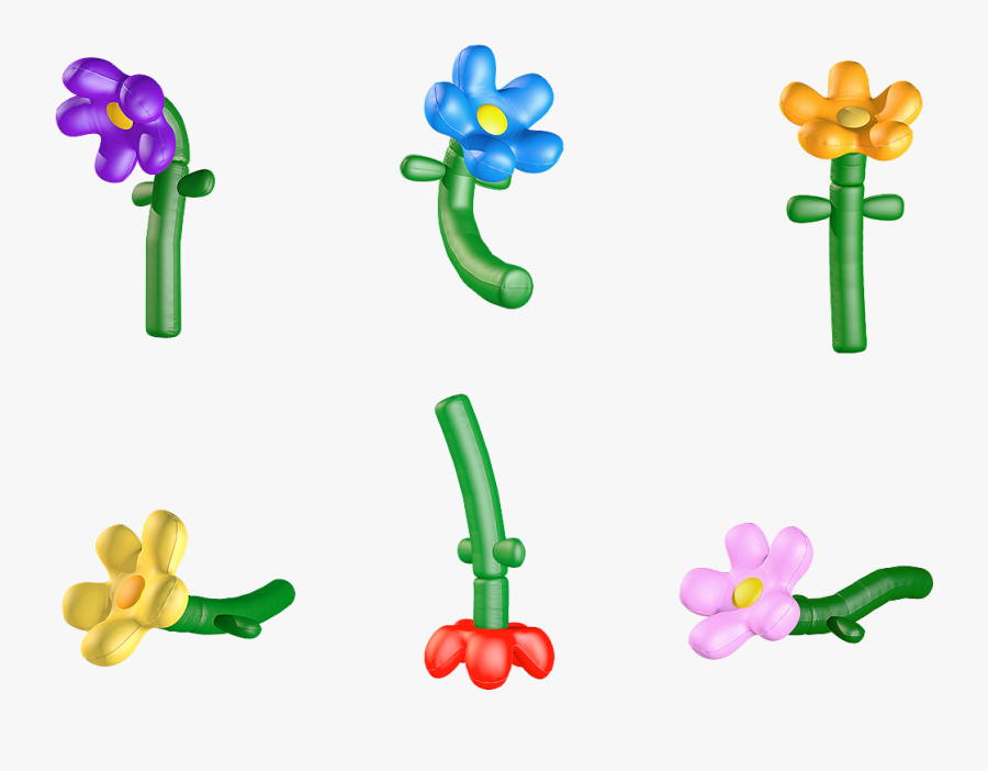 Playlab Flowers, Transparent Clipart