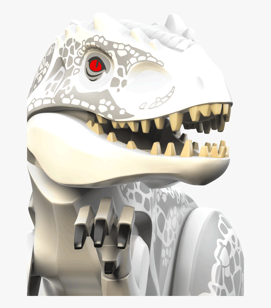 Drawn Tyrannosaurus Rex Lego - Indominus Rex Lego Head, Transparent Clipart