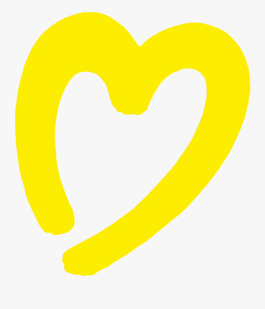 Heart Yellow - Music Minds Matter, Transparent Clipart