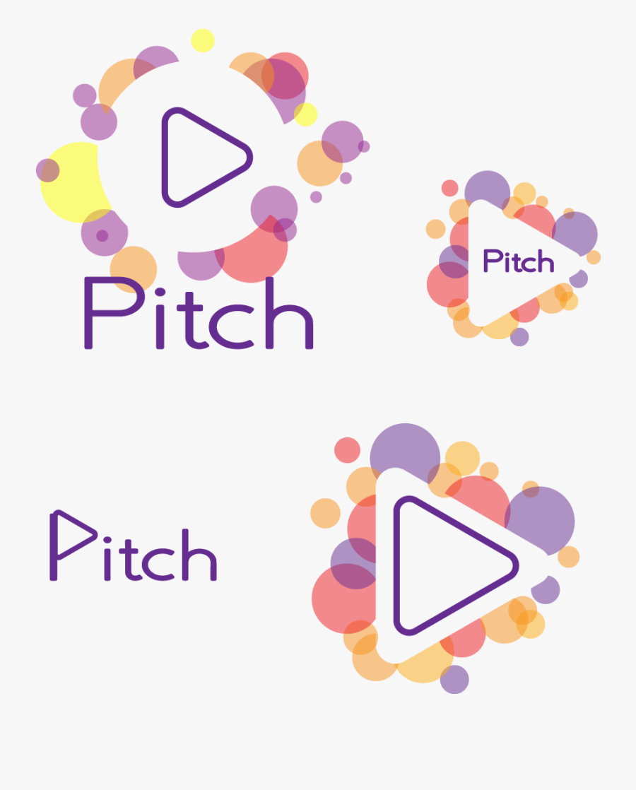 Pitch Music Vector Design Logo - Heart, Transparent Clipart