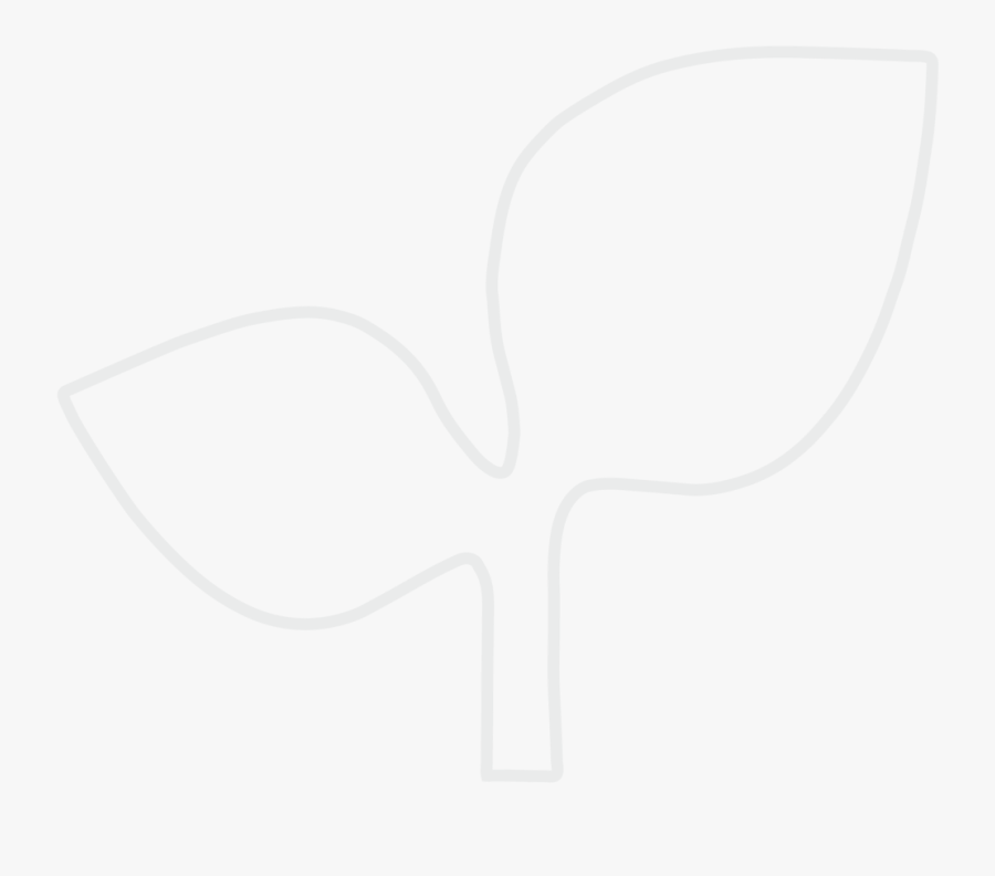 Nesm White Outline 04, Transparent Clipart