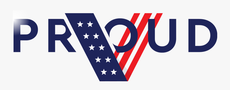 Proudv Serving Veterans Saving Taxpayer Money - Flag, Transparent Clipart