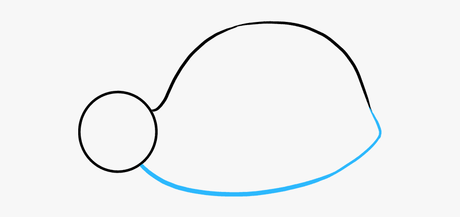 How To Draw Sea Turtle - Line Art, Transparent Clipart