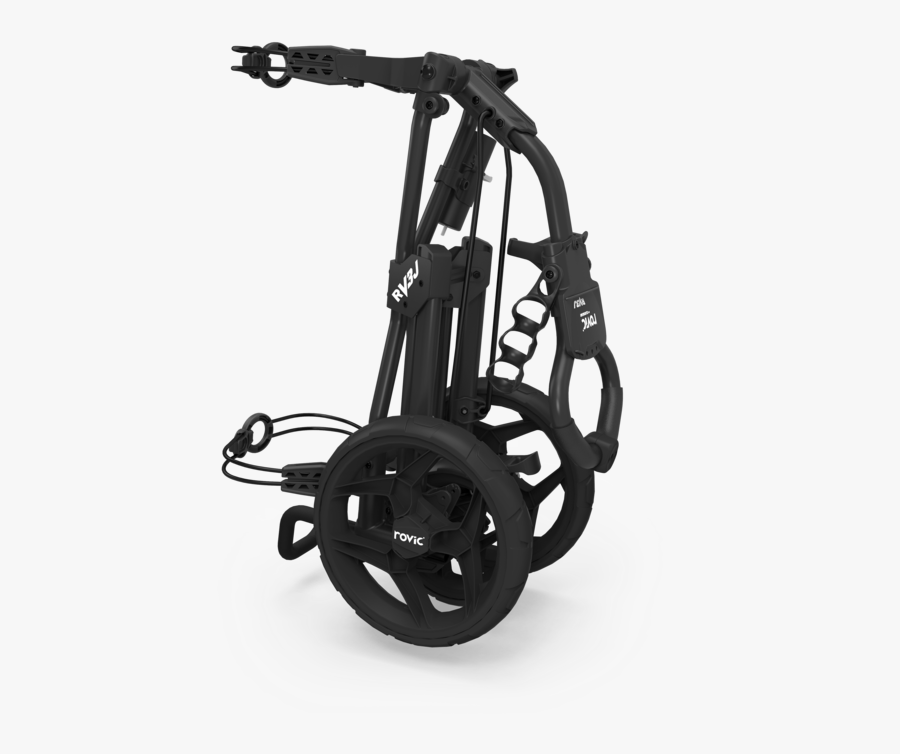 Rovic Rv3j Golf Push Cart - Machine, Transparent Clipart