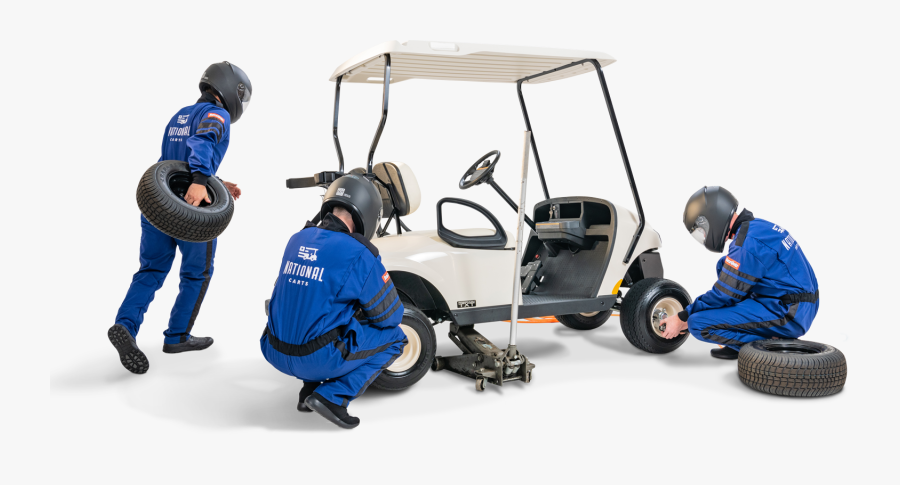 Pit Crew - Golf Cart, Transparent Clipart