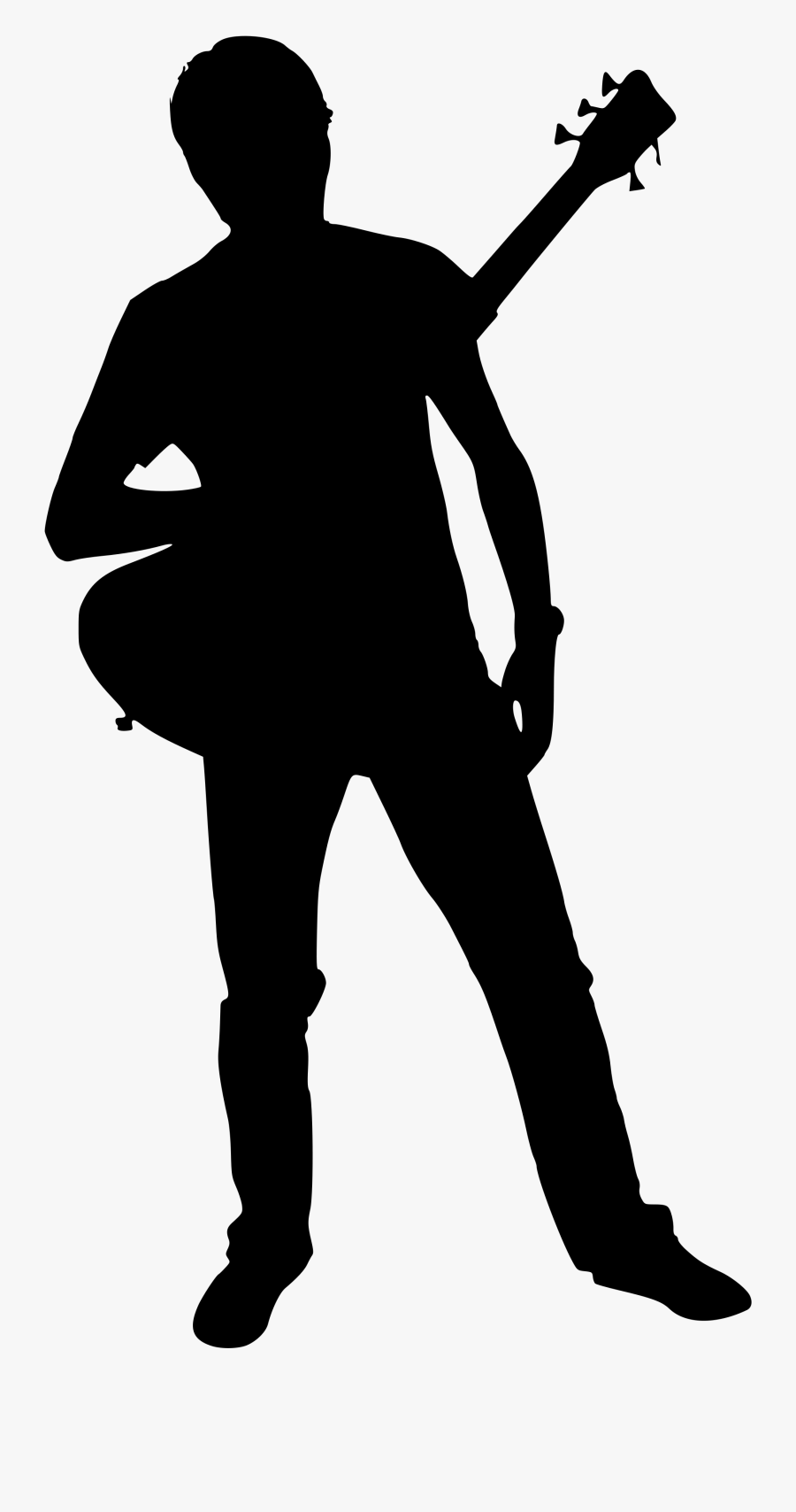 File Band Silhouette 06 Svg Wikimedia Commons - Kidz Rock, Transparent Clipart