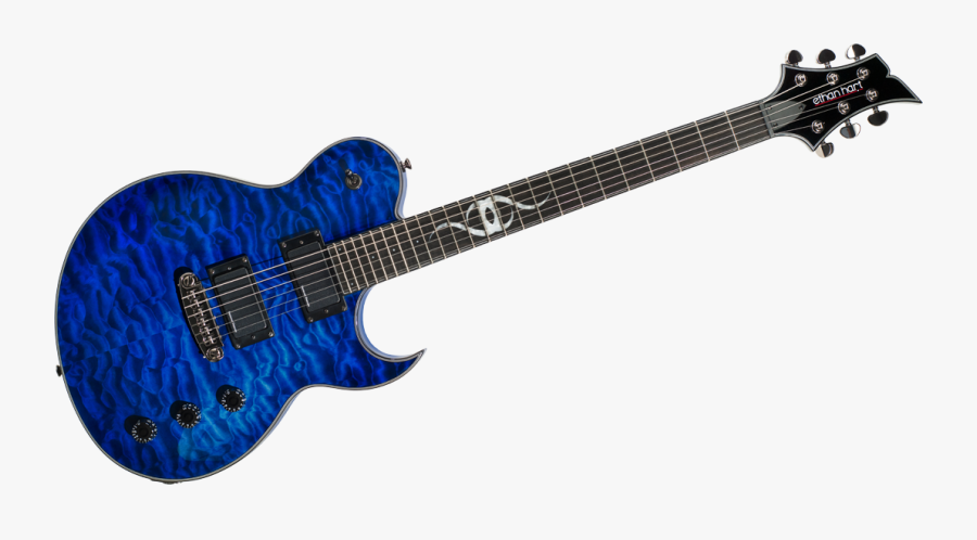 Guitar Blue Png Image - Blue Electric Guitar Png, Transparent Clipart