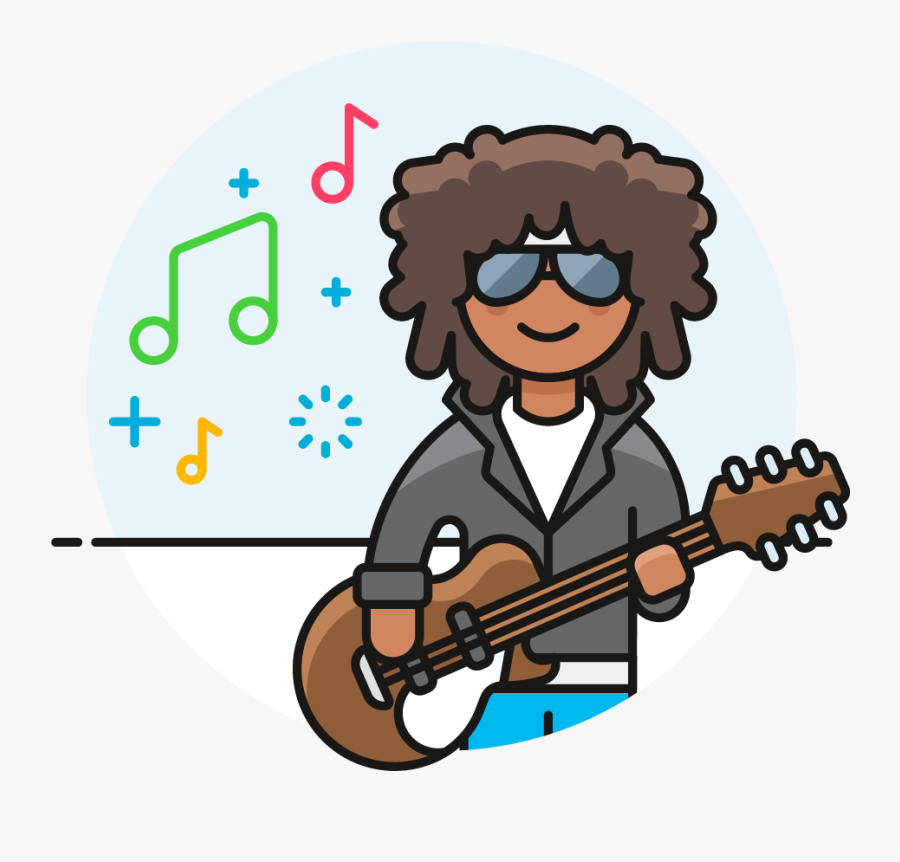 Man Guitar Singing Clipart, Transparent Clipart