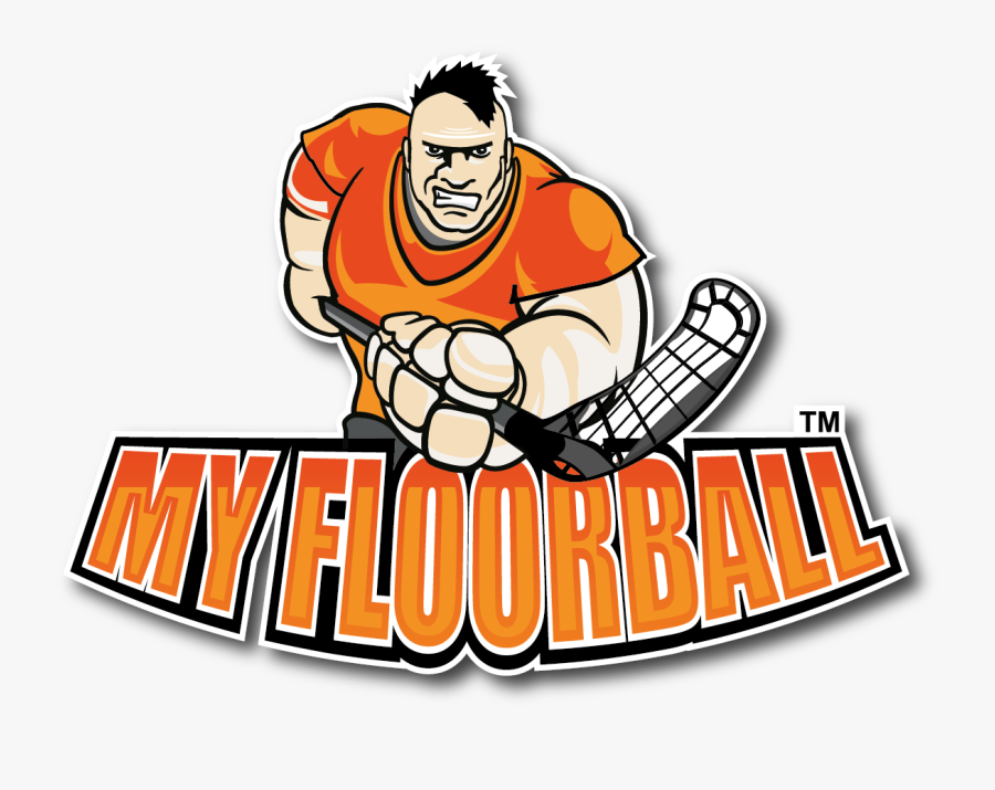 My Floorball Logo, Transparent Clipart