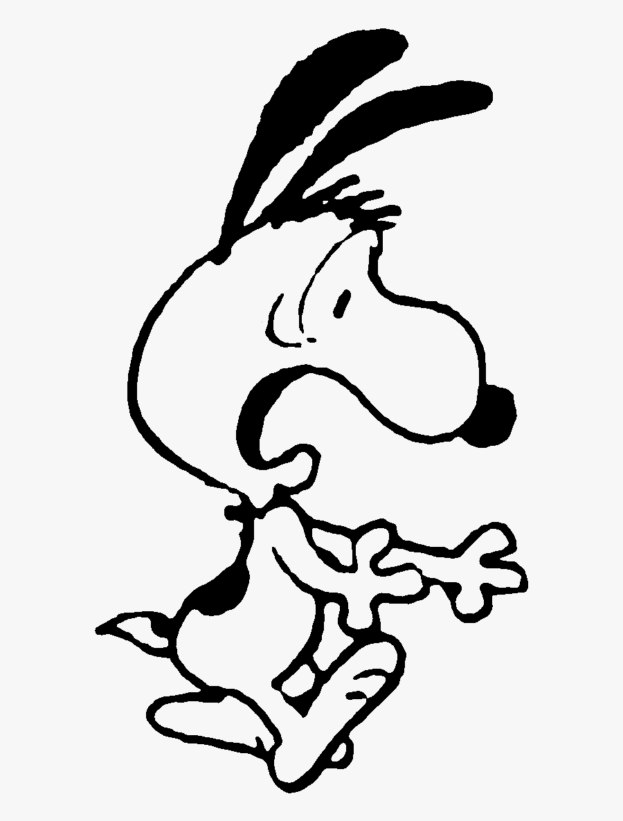 Snoopy Espantado Png, Transparent Clipart