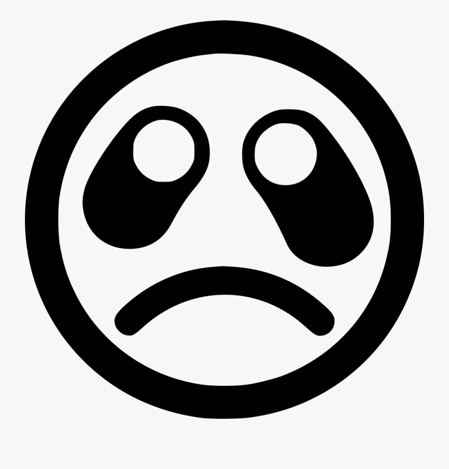 Crying Sad Emoticon - Quote Icon Png Free, Transparent Clipart