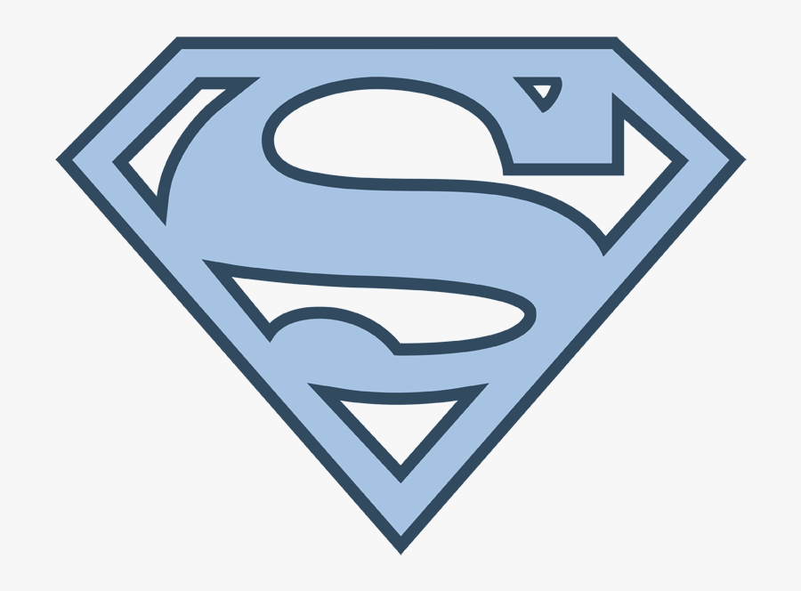 Dc Superman Logo, Transparent Clipart