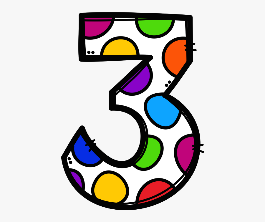 Dot White Png Numeros - Math Clip Art Numbers, Transparent Clipart