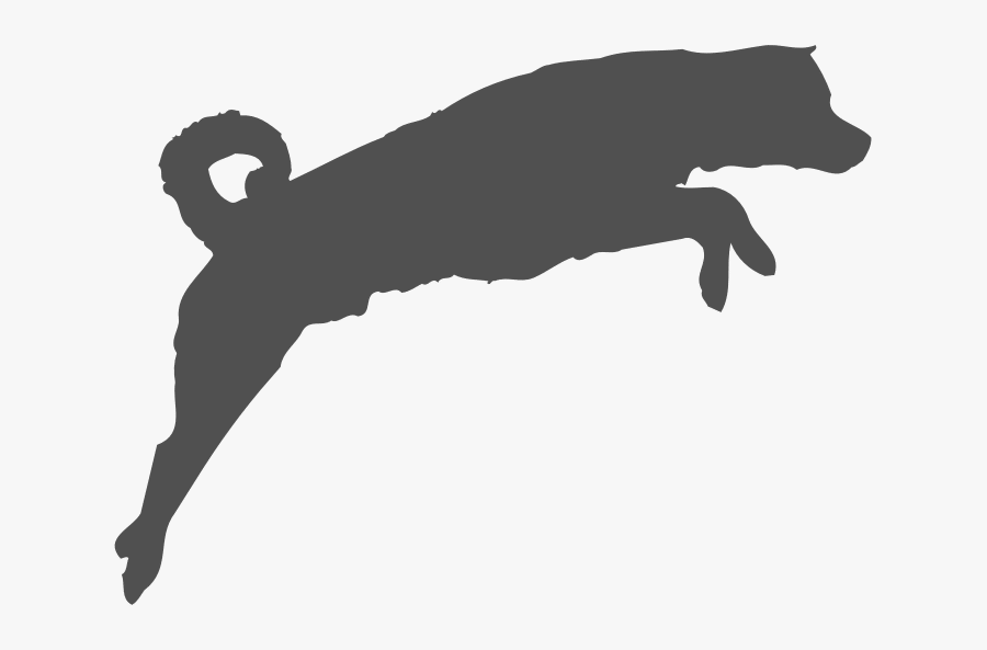 Transparent Silhouette Dog Png - Dog Agility Icon Transparent, Transparent Clipart