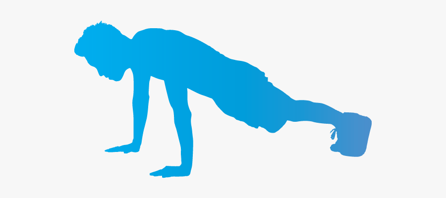 Plank Exercise Clipart, Transparent Clipart