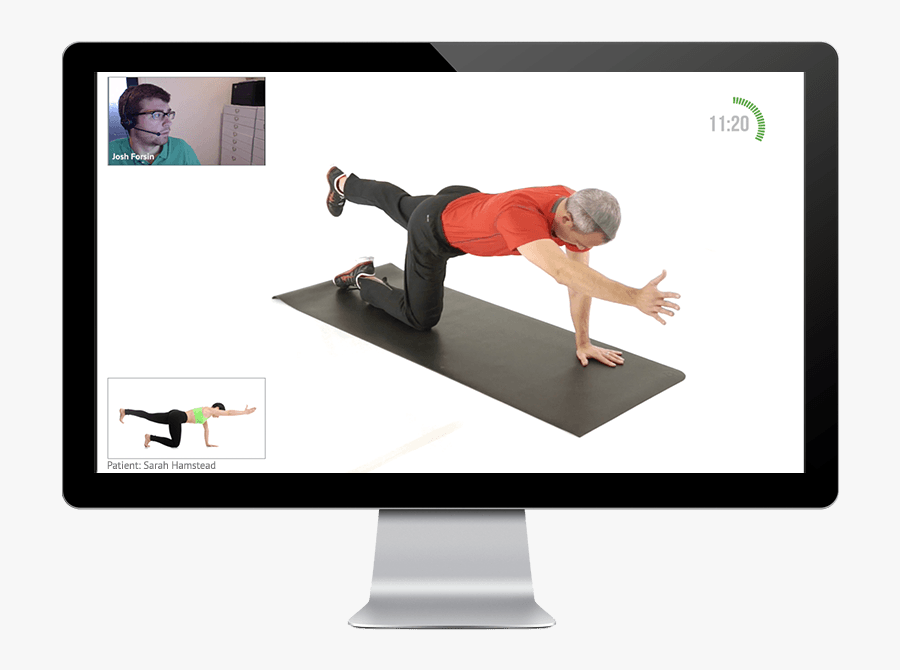 Telehealth Video Consult With A Patient - Telehealth Services Physical Therapy, Transparent Clipart
