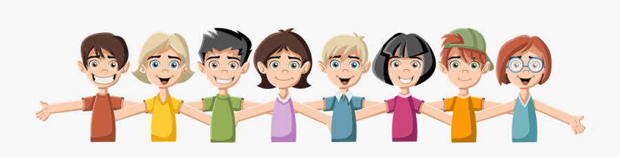 And Hands Men Young Illustration Royalty-free Holding - Jovenes Tomados De La Mano Dibujo, Transparent Clipart