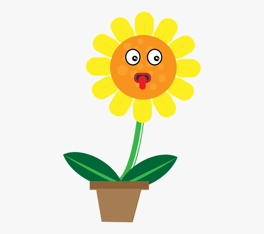 Sun Flower, Character Animation, Cute - Road Crash Rescue Logos, Transparent Clipart